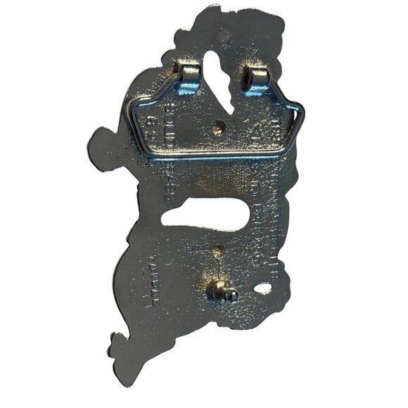 DRAGON FIRE FLAME BREATHING SOLID BRASS CHROME PLATED BARON BELT BUCKLE 1981 - Picture 6 of 16